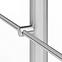 Stĺpik atlanta 1170mm bočné uchytenie 304 4 priechodky,2