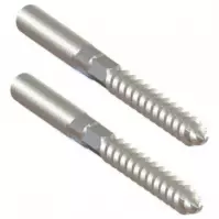 Skrutka dvojzávitová l80mm m8x30mm oceľ nehrdz. Aisi304