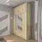 Nadstavec na skriňu Elena 4d Dub Sonoma,6