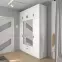 Skriňa Elena 4D biela so zrkadlom,6