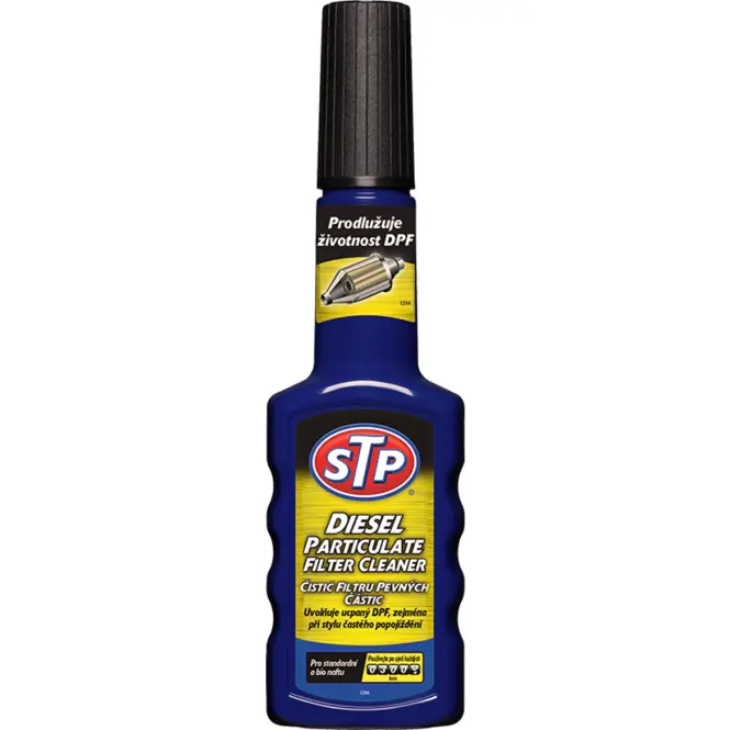 STP Čistič filtru pevných častíc diesel 200 ml