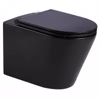 Závesná misa čierna Luck to s doskou volne padajúca