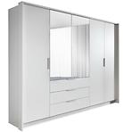 Skriňa Togo 255 biely/zrkadlo