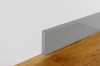 Podlahová lišta MDF FOGE LB1 100 sivá polomatná