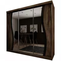 Skriňa Top 9 250 Tmavý jaseň