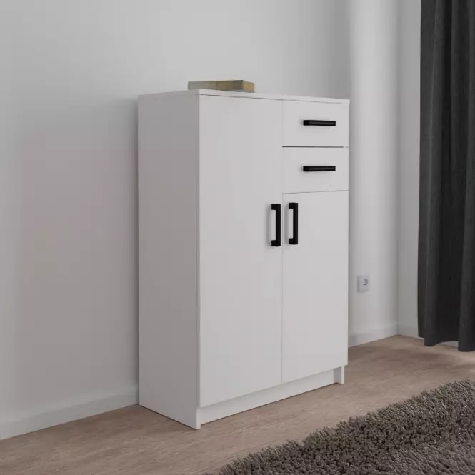Komoda Posejdon 5 biely,2