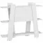 Regál Via 130-2D Craft Biely,2