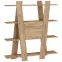 Regál Via 140-2D Craft Zlatý,2
