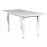 Rozkladací stôl ST43 140/180x80cm biely