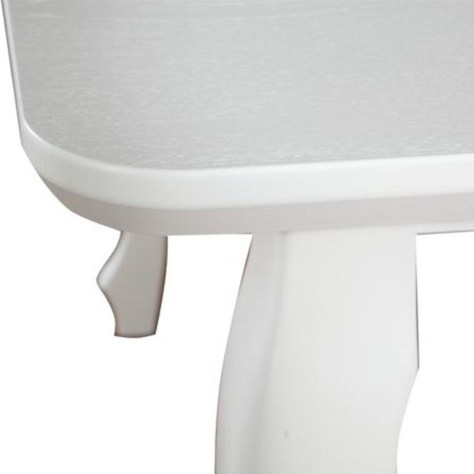 Rozkladací stôl ST43 140/180x80cm biely