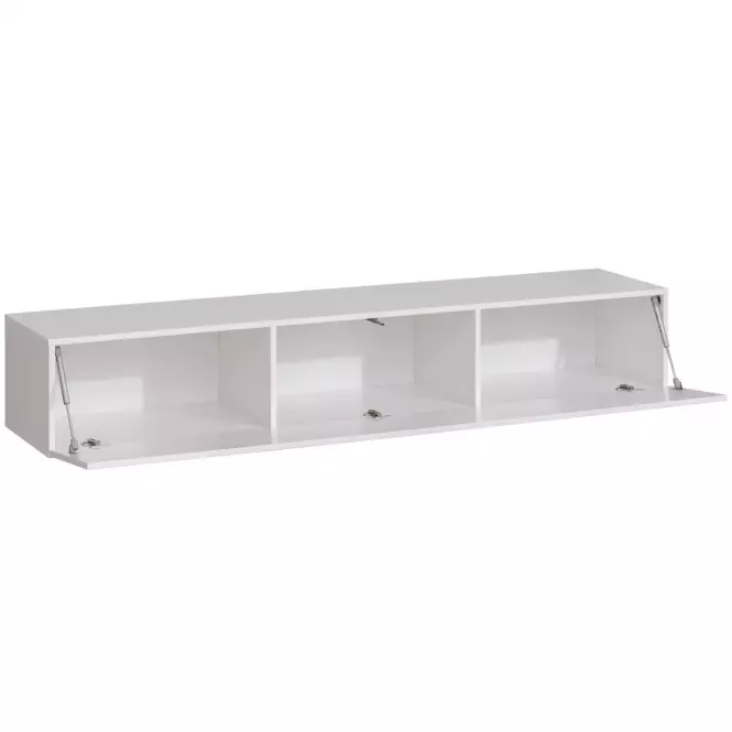 TV stolík závesný Switch SW1 biely,2