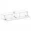 TV stolík závesný Switch SW1 biely,4