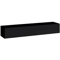 TV stolík Závesny Switch SW1 čierna