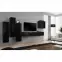 TV stolík Závesny Switch SW1 čierna,7