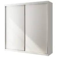 Skriňa s posuvnými dverami Top 25 200cm – biela, dvojdverová