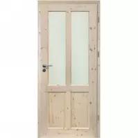 Dvere vnútorné Finskie 2S 70P so sukmi  nelakované zámok na kľúč