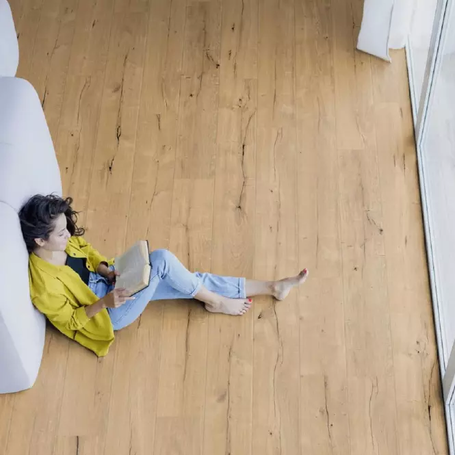 Podlaha dyhovana Dub Bradford 8.5mm Veneer Parquet Aqua O273,2