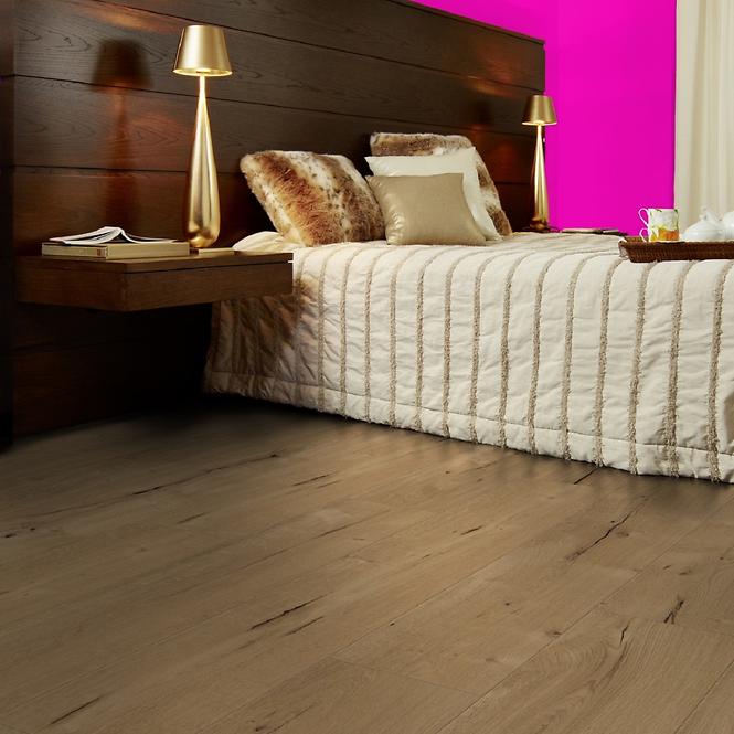 Podlaha dyhovana Dub Bradford 8.5mm Veneer Parquet Aqua O273