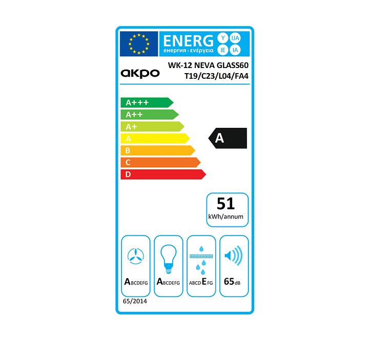 Digestor WK-12 NEVA 60 čierna