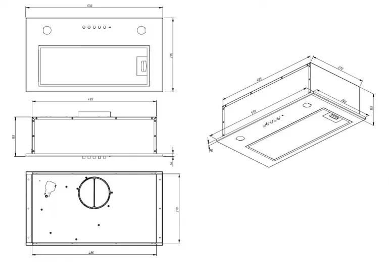 Digestor WK-7 MICRA 50 inox,6