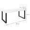Stôl Imperial 185x90-Biela,4