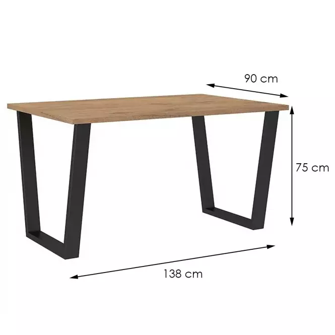 Stôl Cezar 138x90 – Lancelot,4