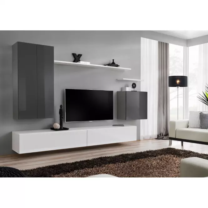 Závesná skrinka Switch SW3 Grafit