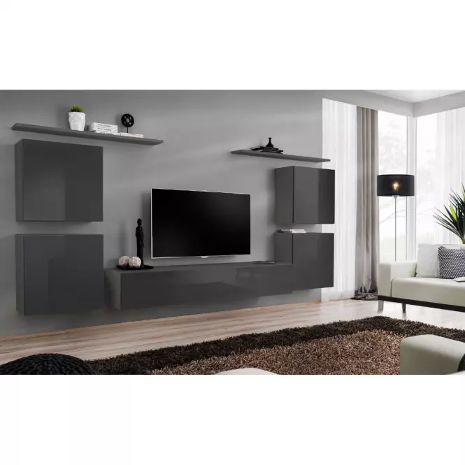 Závesná skrinka Switch SW3 Grafit