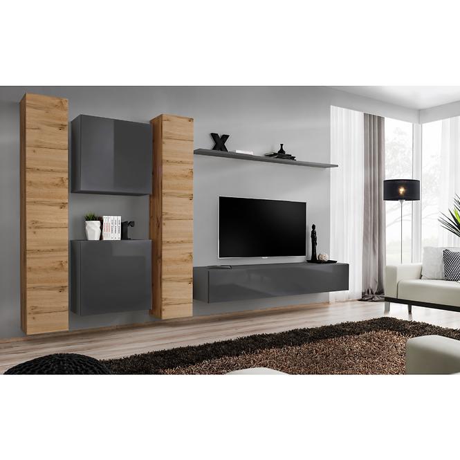 Závesná skrinka Switch SW3 Grafit