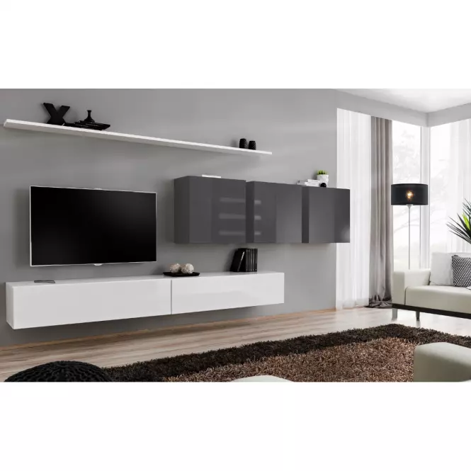 Závesná skrinka Switch SW3 Grafit