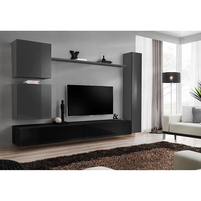 Závesná skrinka Switch SW3 Grafit