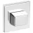 Rozeta R67F WC chróm