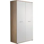 Skriňa Dino 92 cm – sonoma/biela, dvojdverová
