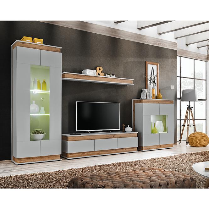 TV stolík Berlin Perla Gray/Artisan