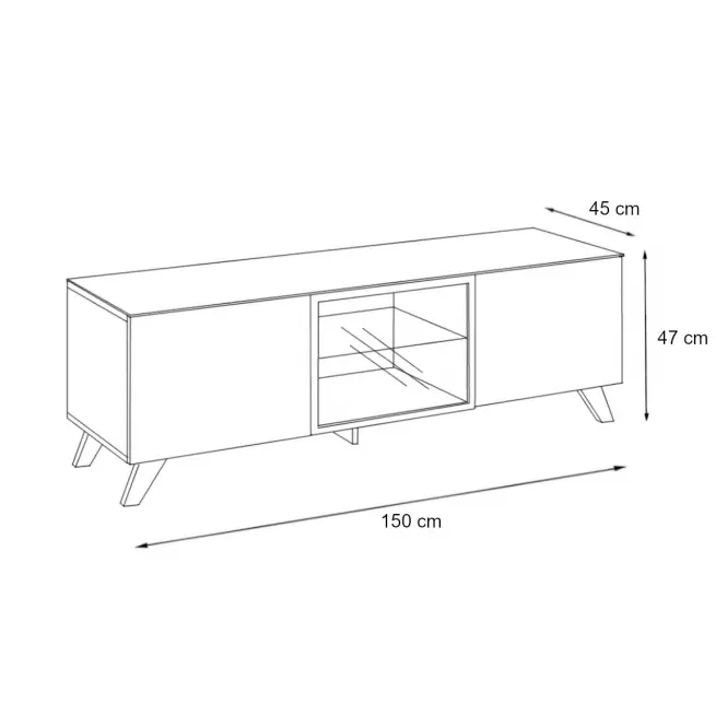 TV stolík Thin Wotan,3