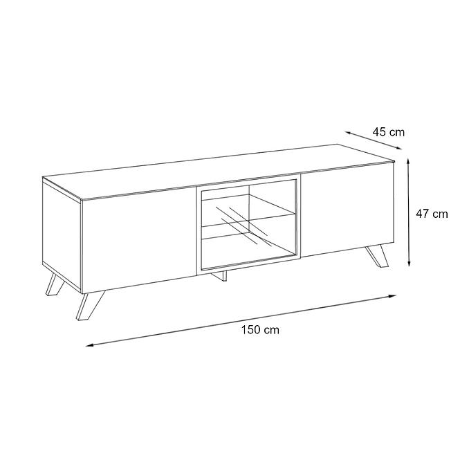TV stolík Thin Wotan,3