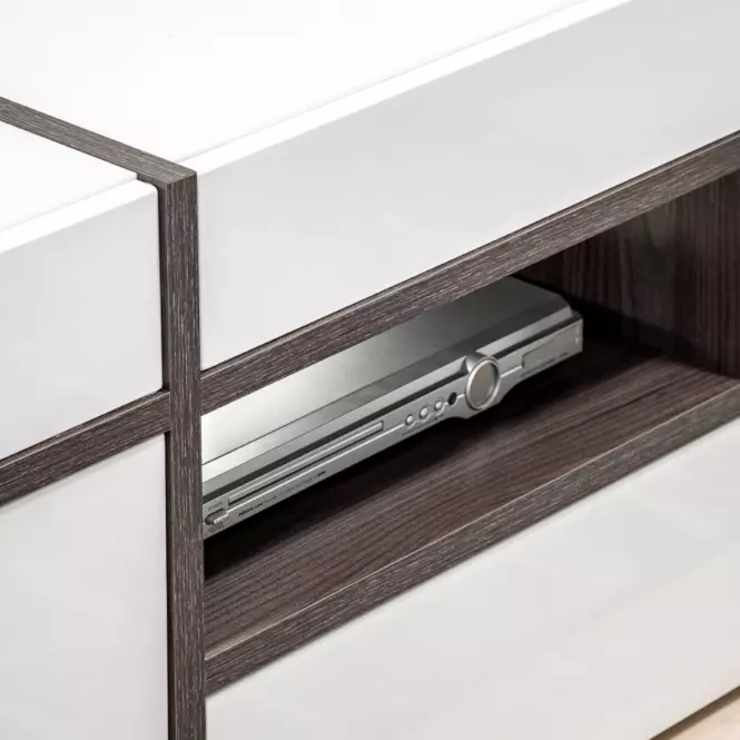 TV stolík Cross Biely/Perla,4