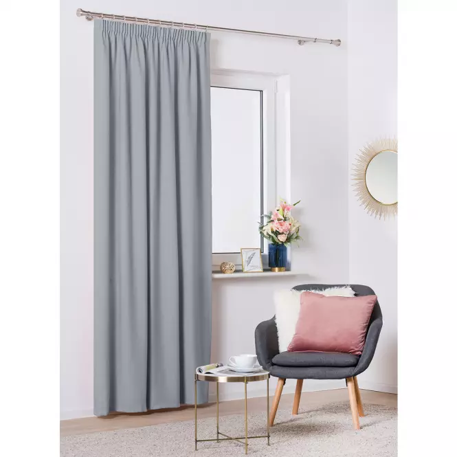 Záves ASTON 140X260 šedá