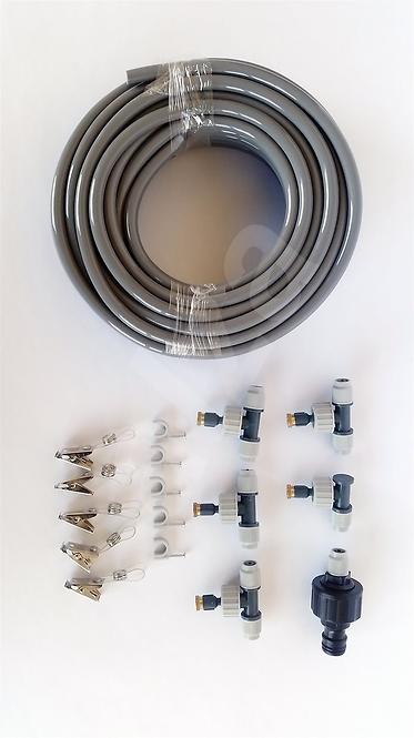 Osviežovací set - vodná hmla, mikrotrysky 5 ks, 7,5 m ,2