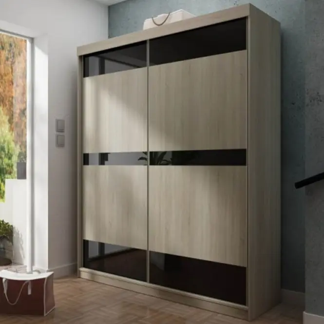 Skriňa s posuvnými dverami Top 16 150cm – dub sonoma, dvojdverová,2