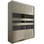 Skriňa s posuvnými dverami Top 17 150cm – dub sonoma, dvojdverová