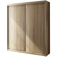 Skriňa s posuvnými dverami Top 25 150cm – dub sonoma, dvojdverová