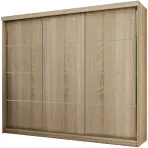 Skriňa s posuvnými dverami Top 25 plus 250cm – dub sonoma, trojdverová