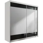 Skriňa s posuvnými dverami Top 15 200cm – biela, dvojdverová