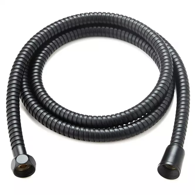 Sprchová hadica čierna Rea Black 150 cm