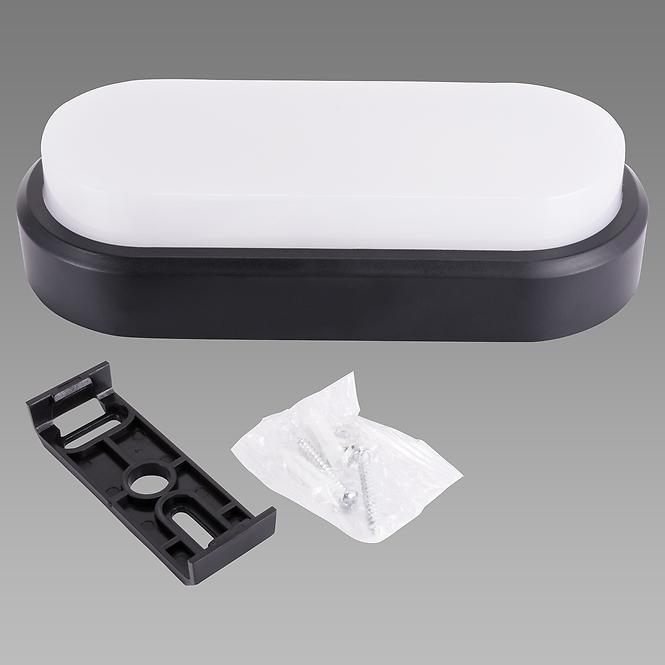 Stropná lampa aron LED L 18W BLACK 4000K 03799,8