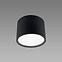 Stropná lampa rolen LED 7W BLACK 03780