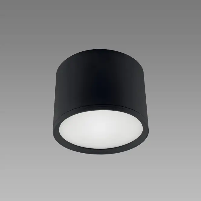 Stropné svietidlo rolen LED 7W BLACK 03780