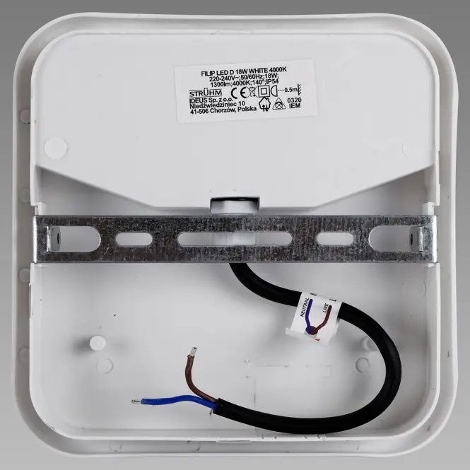Stropná lampa Filip LED D 18W White 4000K 03820,5