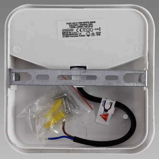 Stropná lampa Filip LED D 18W White 4000K 03820,6